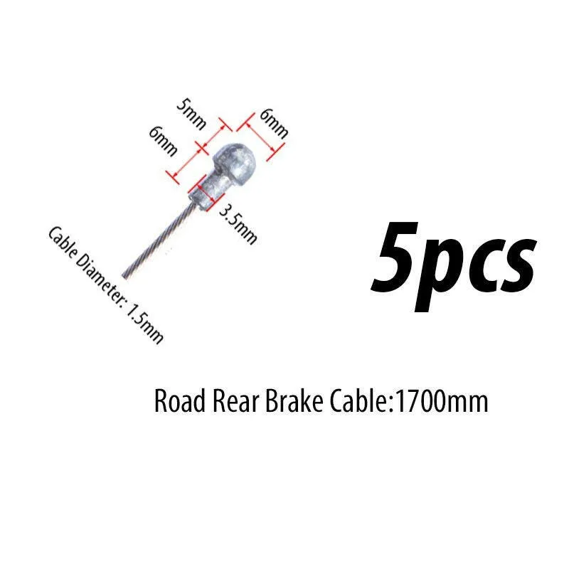 10PC Bicycle Brakes Line Road Mountain Bike Brake Cable Universal Bicycle Shift Cable Durable Road MTB Brake Shift Wire