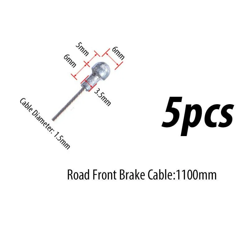 10PC Bicycle Brakes Line Road Mountain Bike Brake Cable Universal Bicycle Shift Cable Durable Road MTB Brake Shift Wire