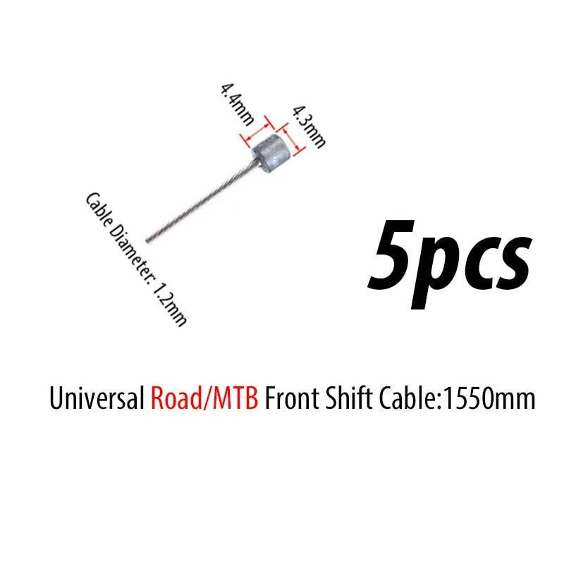 10PC Bicycle Brakes Line Road Mountain Bike Brake Cable Universal Bicycle Shift Cable Durable Road MTB Brake Shift Wire