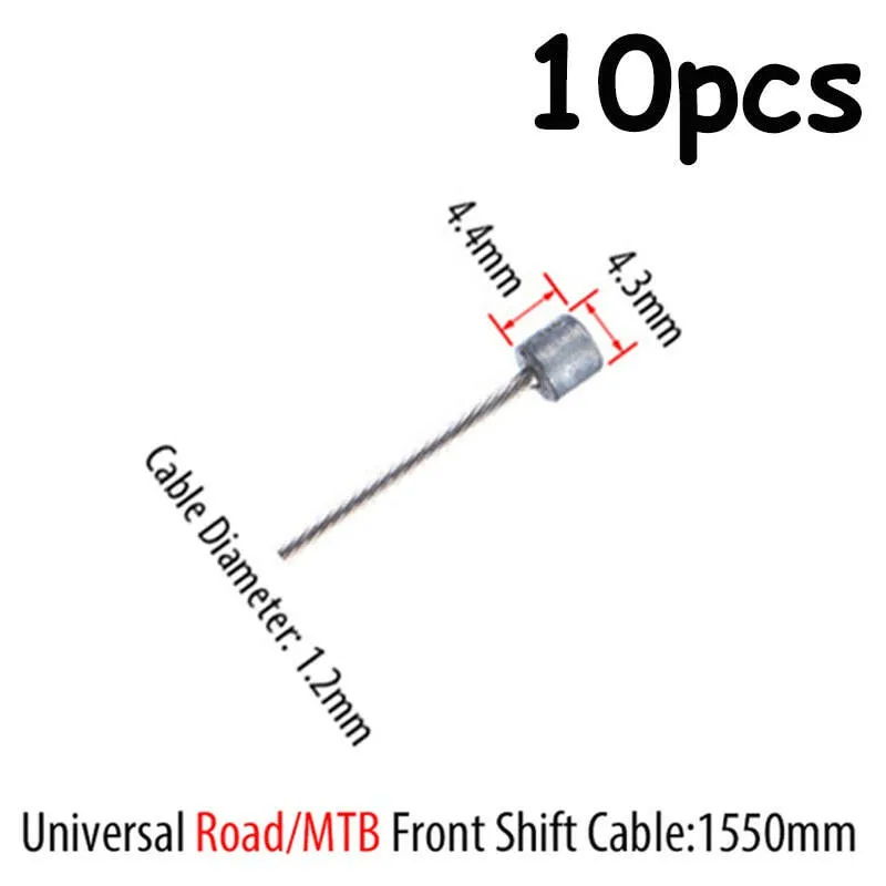 10PC Bicycle Brakes Line Road Mountain Bike Brake Cable Universal Bicycle Shift Cable Durable Road MTB Brake Shift Wire