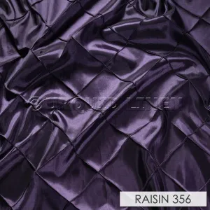 179pcs - 4" Pintuck - 8"x108" Sash w/ Slanted Ends - Raisin