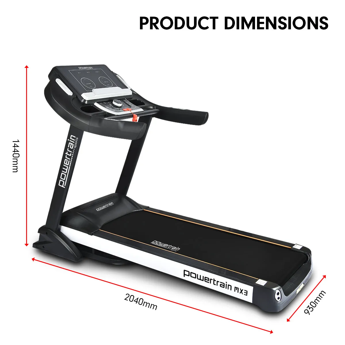 3.5HP Foldable Treadmill w/ 10" Display, Programs, 15% Incline