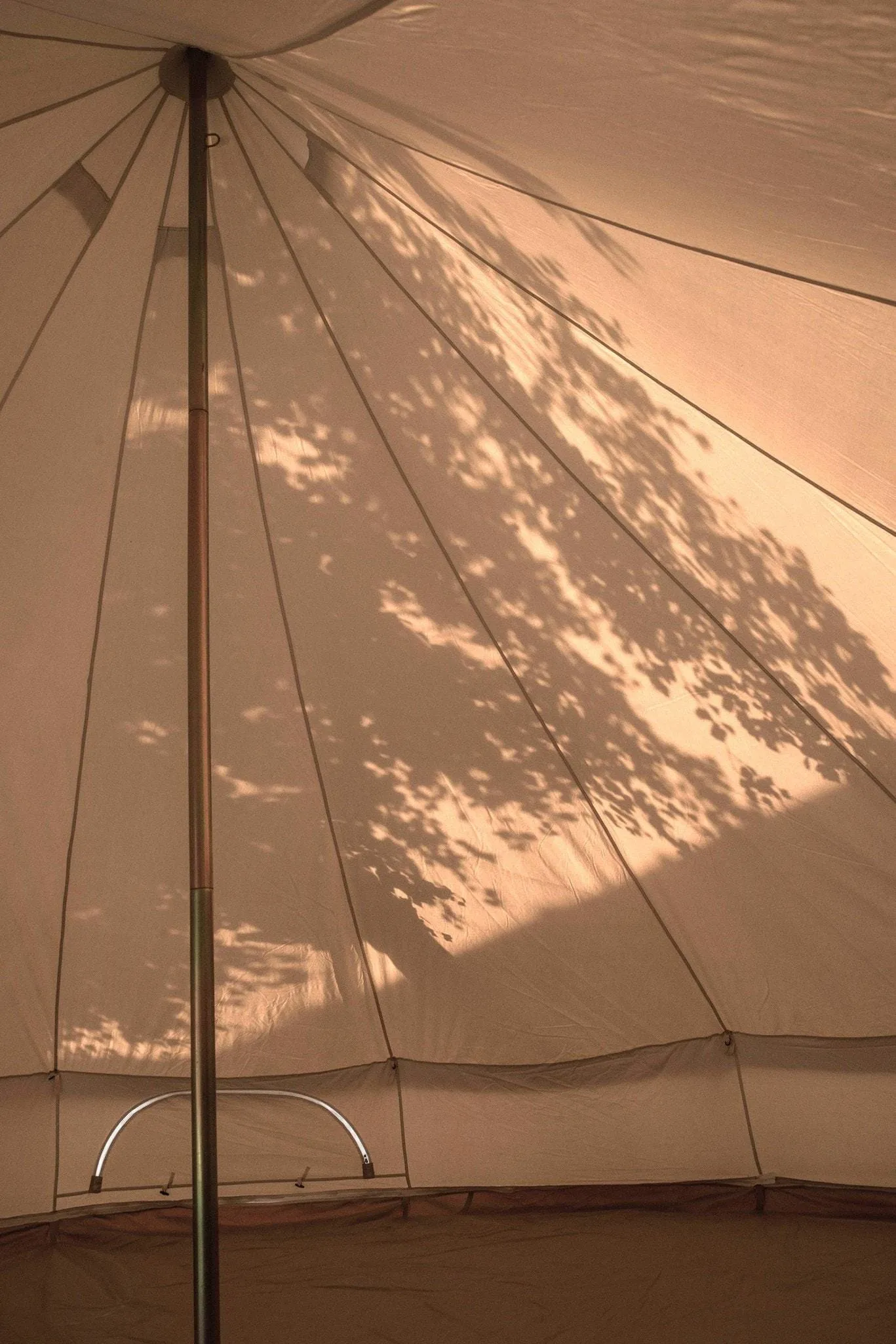 4m Bell Tent 285gsm 100% Natural Canvas