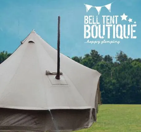 6m Bell Tent 285gsm 100% Natural Canvas | StoveMate