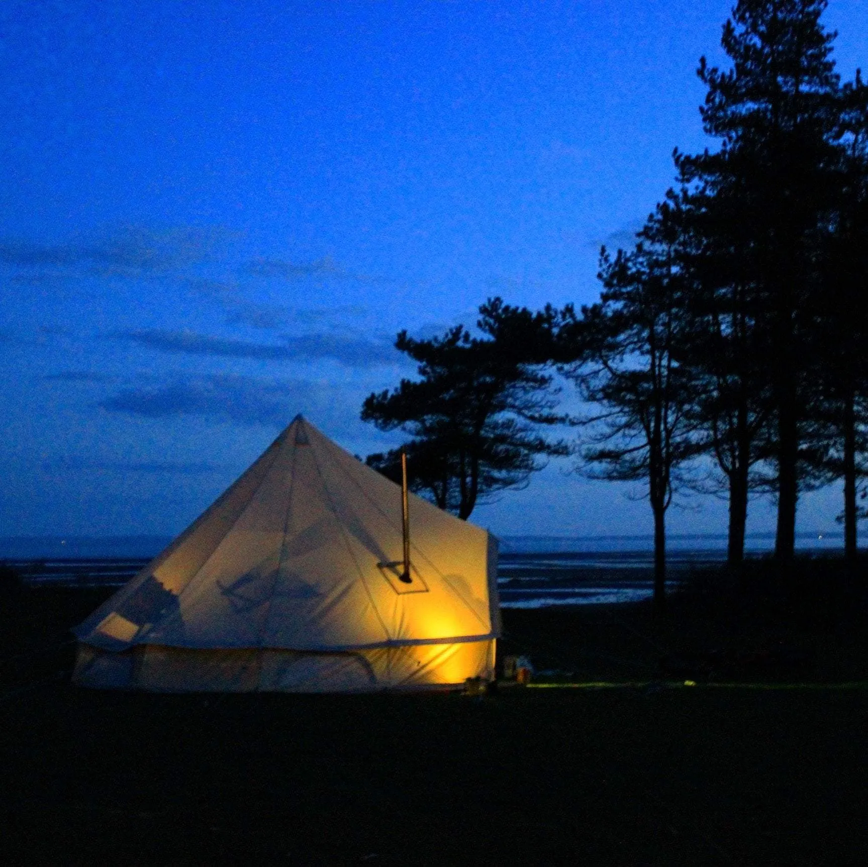 6m Bell Tent 285gsm 100% Natural Canvas | StoveMate