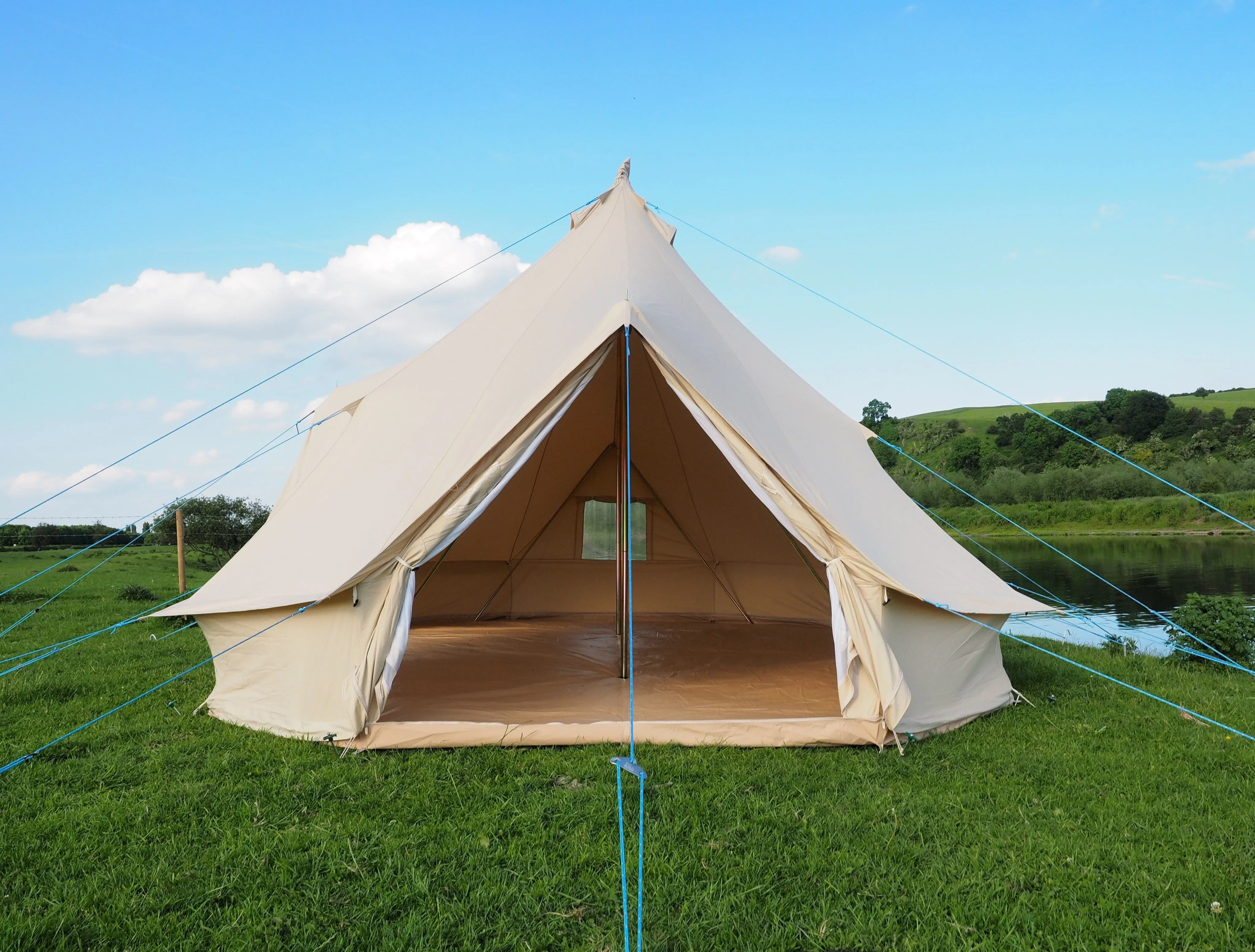 6m x 4m Emperor Tent 'Pro' 360gsm 100% Proban© Flame Resistant Canvas | StoveMate