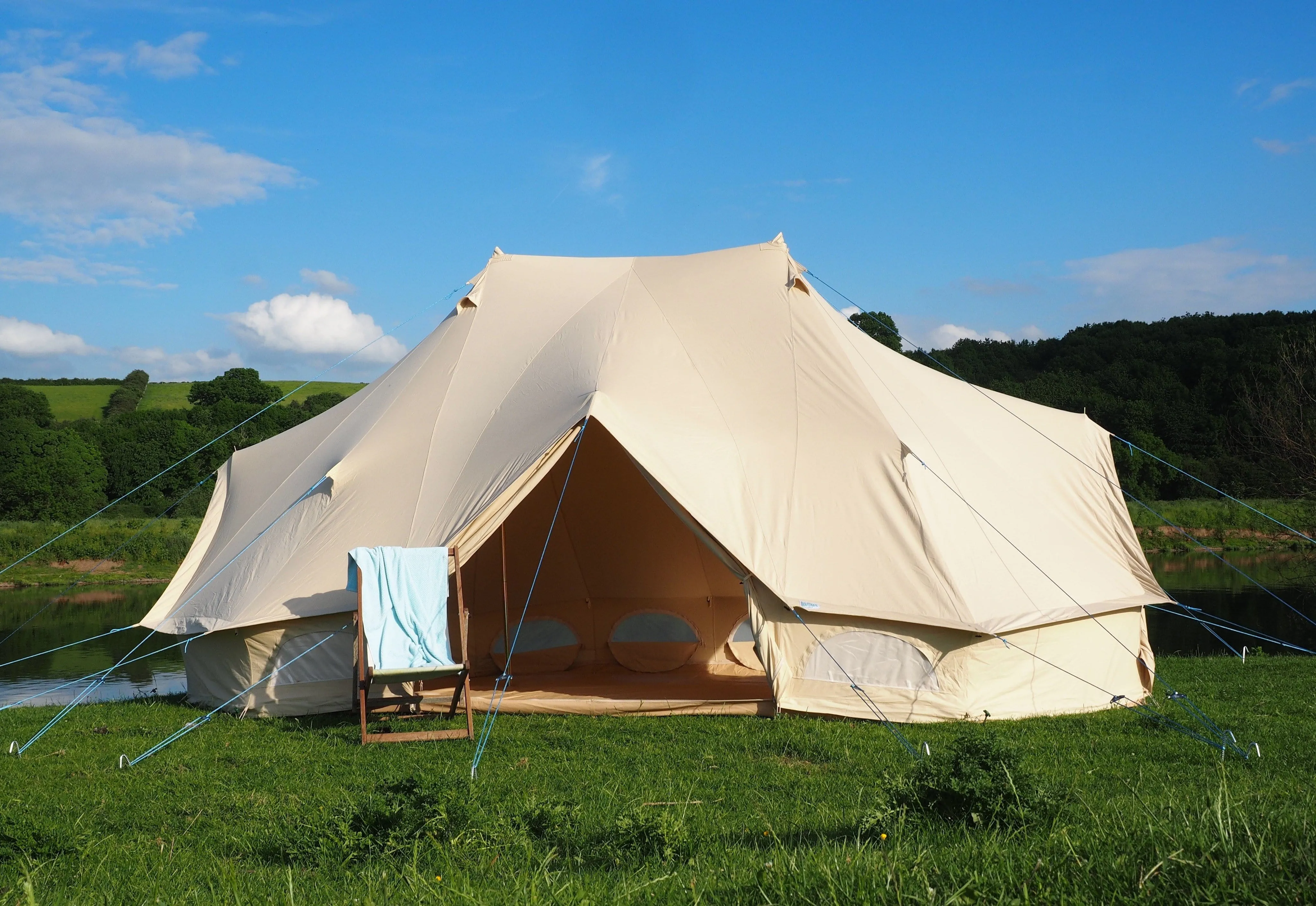 6m x 4m Emperor Tent 'Pro' 360gsm 100% Proban© Flame Resistant Canvas | StoveMate