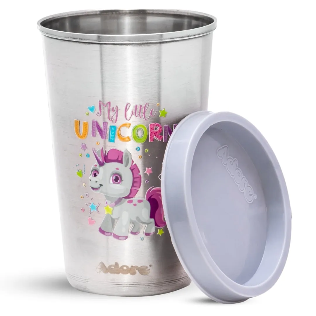 ADORE Uno Stainless Steel Tumbler with Spill Proof Lid