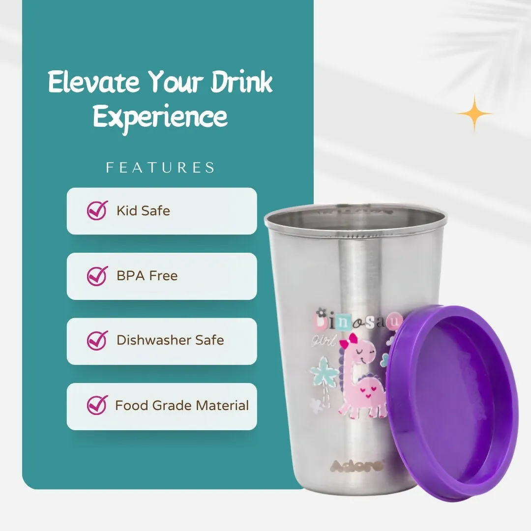 ADORE Uno Stainless Steel Tumbler with Spill Proof Lid