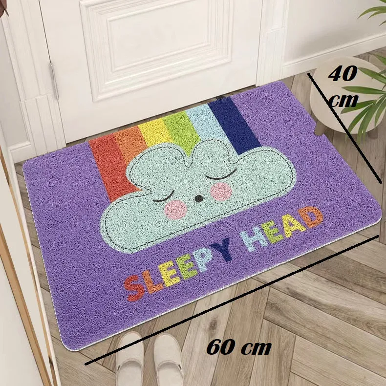 Anti-Slip Door Mat-(5325)Sleepy Head