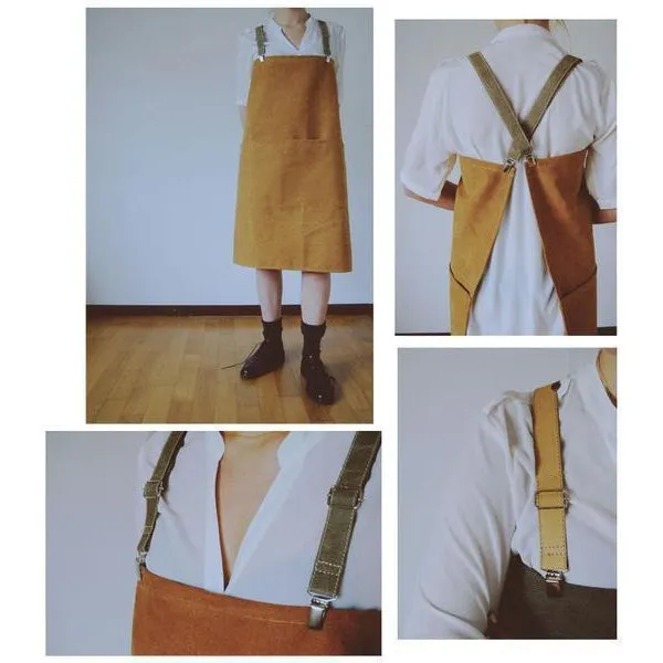 Apron with Braces