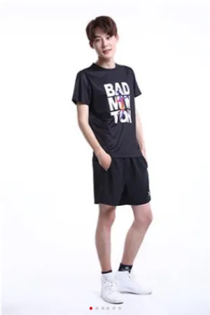 BADMINTON SHIRT, ANTI-SWEAT, LIGHTWEIGHT - FUN