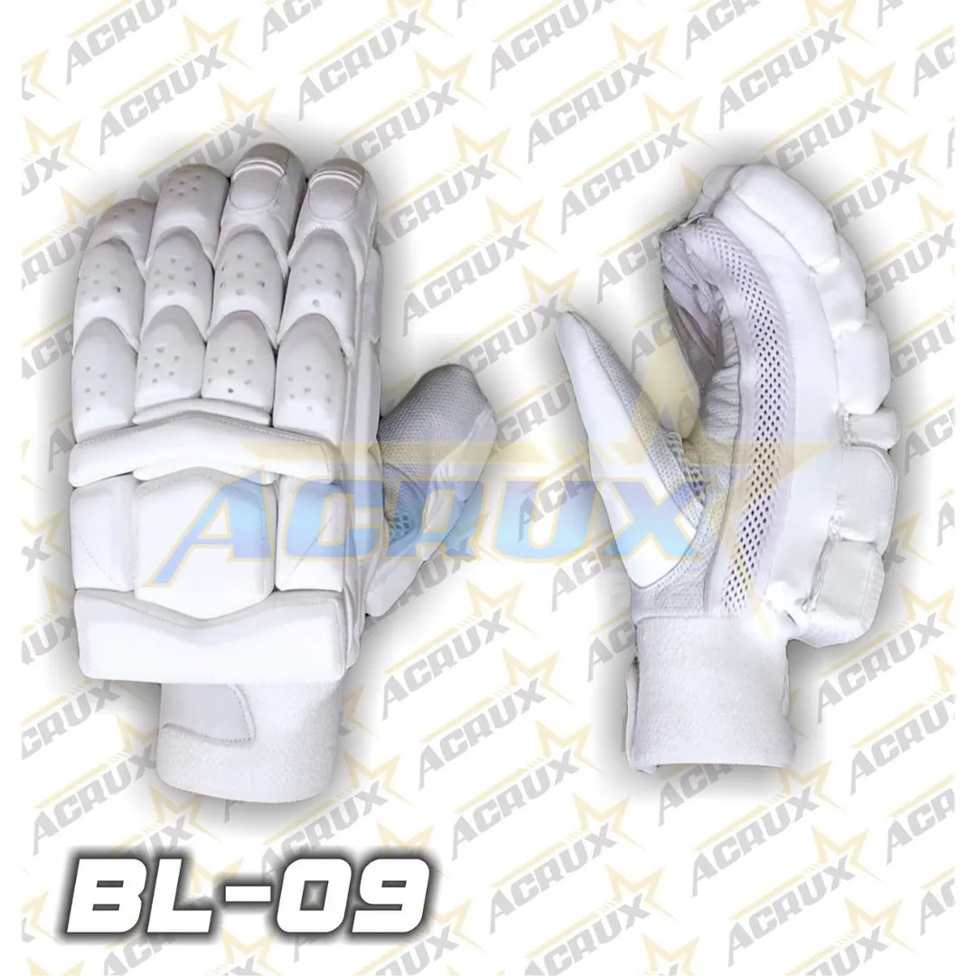 BL 09 Junior Cricket Batting Gloves Pittard Palm - Clean skin batting gloves