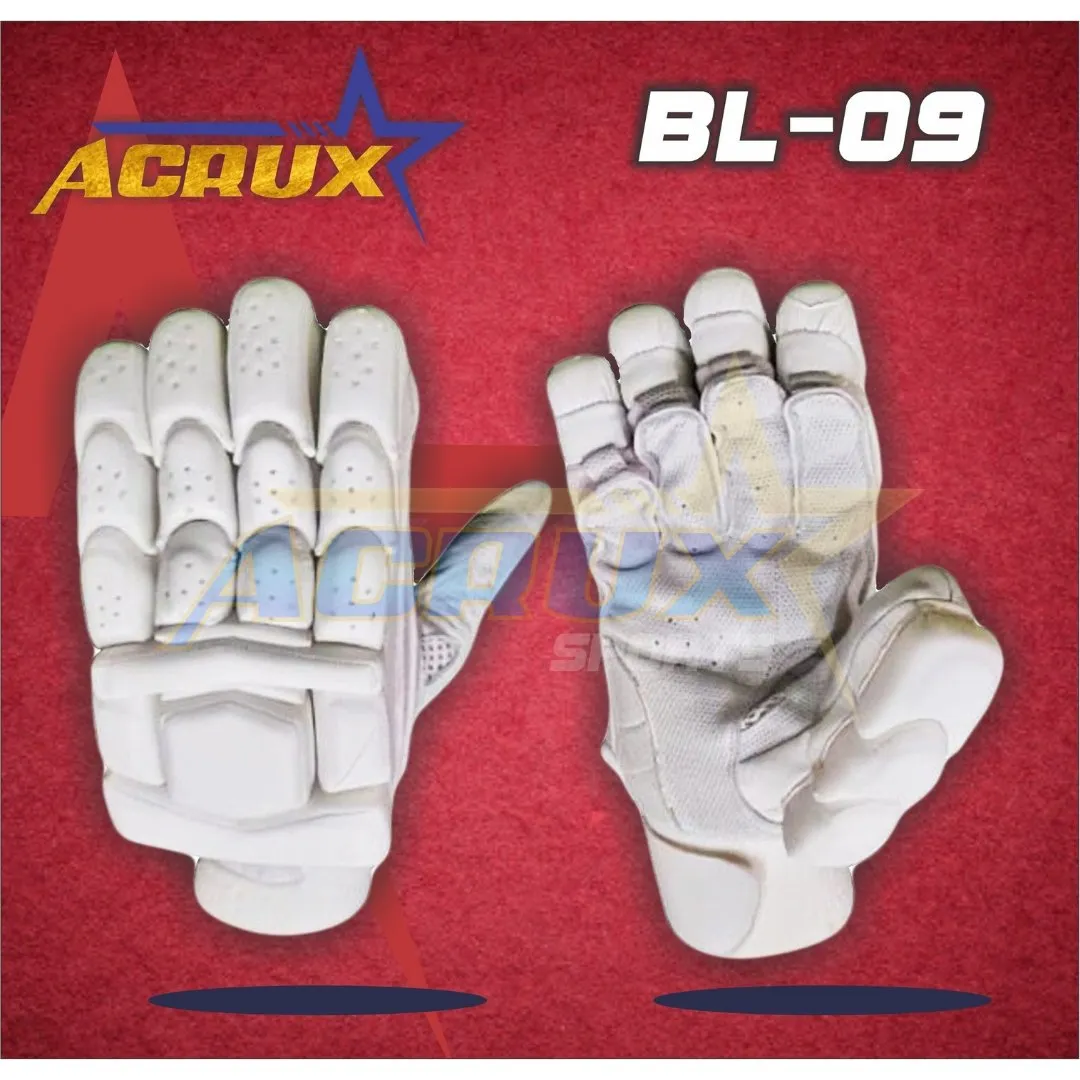 BL 09 Junior Cricket Batting Gloves Pittard Palm - Clean skin batting gloves