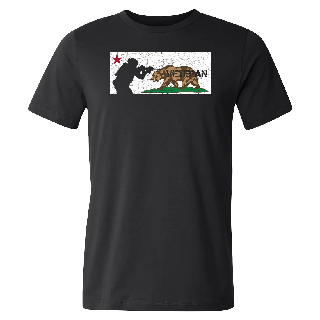 California Veteran Men's T-shirt