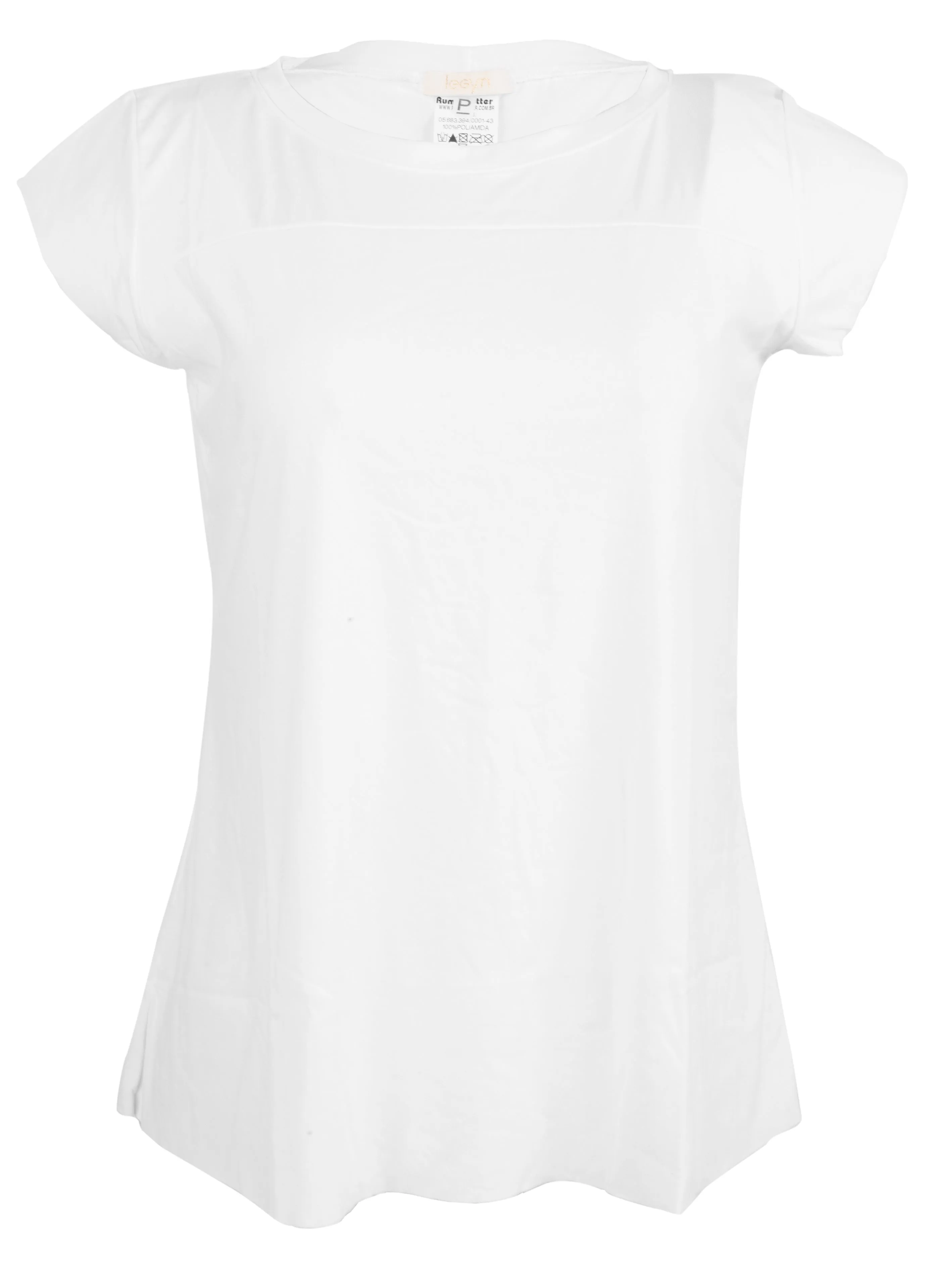 Camisetão Finy Branco Liso