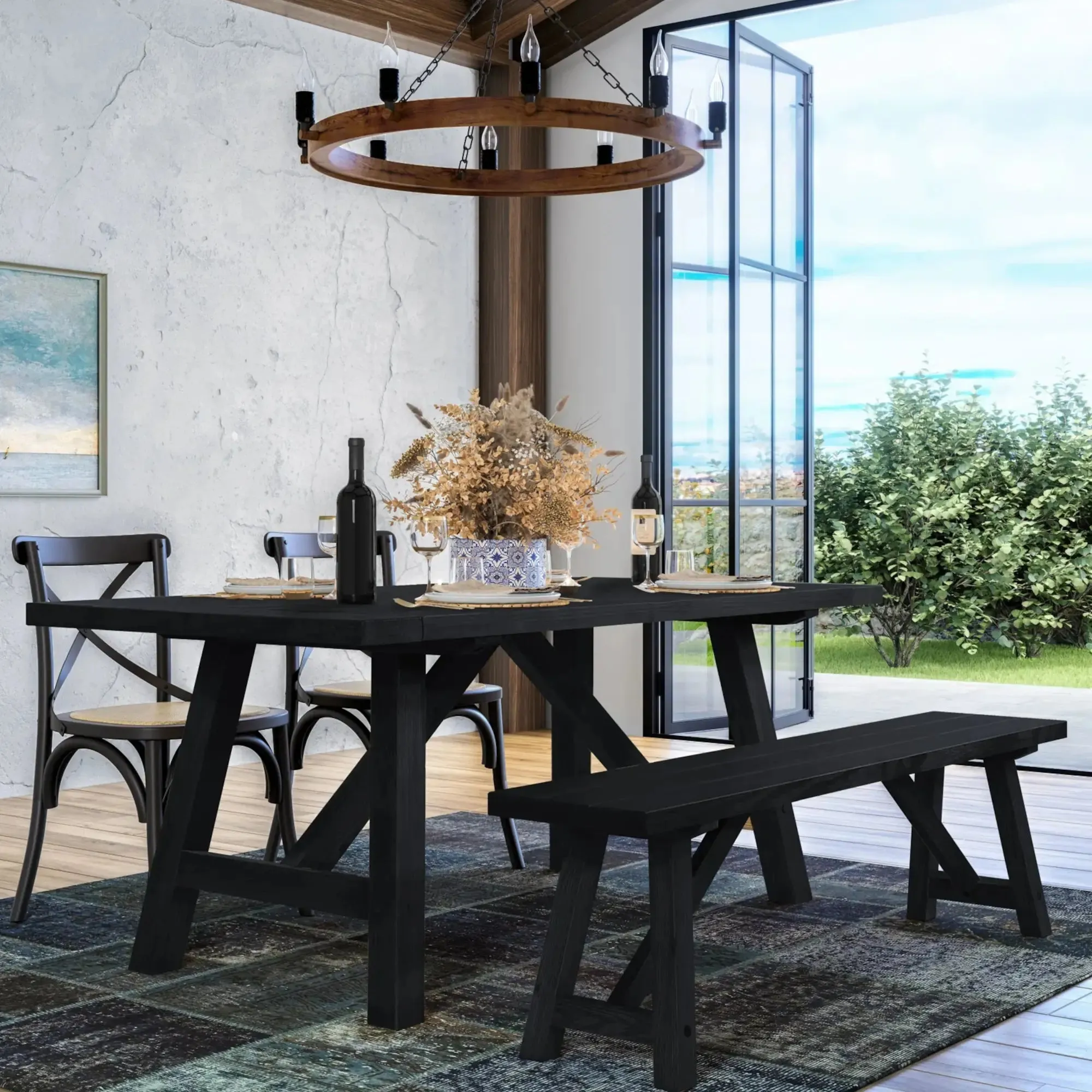 Cascais 72"  Customizable Dining Table