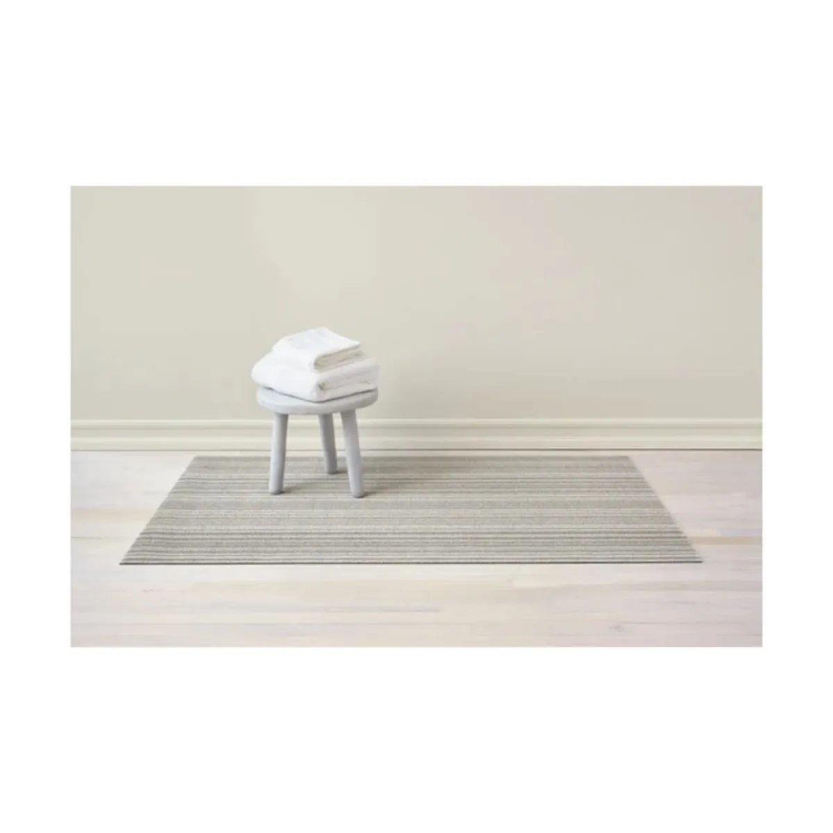 Chilewich Doormat Skinny Stripe Birch 46x71