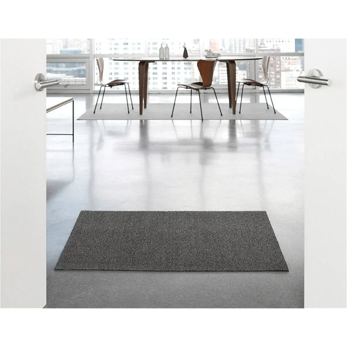 Chilewich Utility Mat Solid Mercury 61x91cm