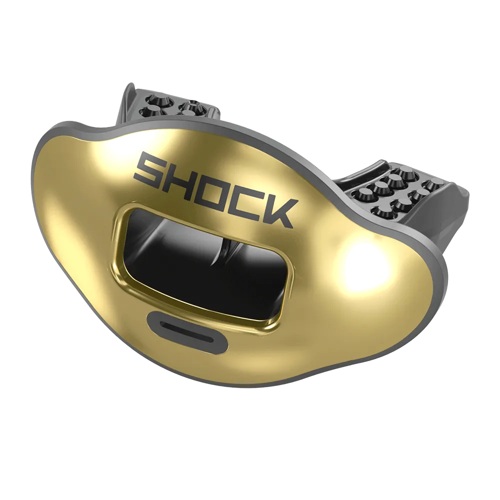 Chrome Solid Max AirFlow Football Mouthguard