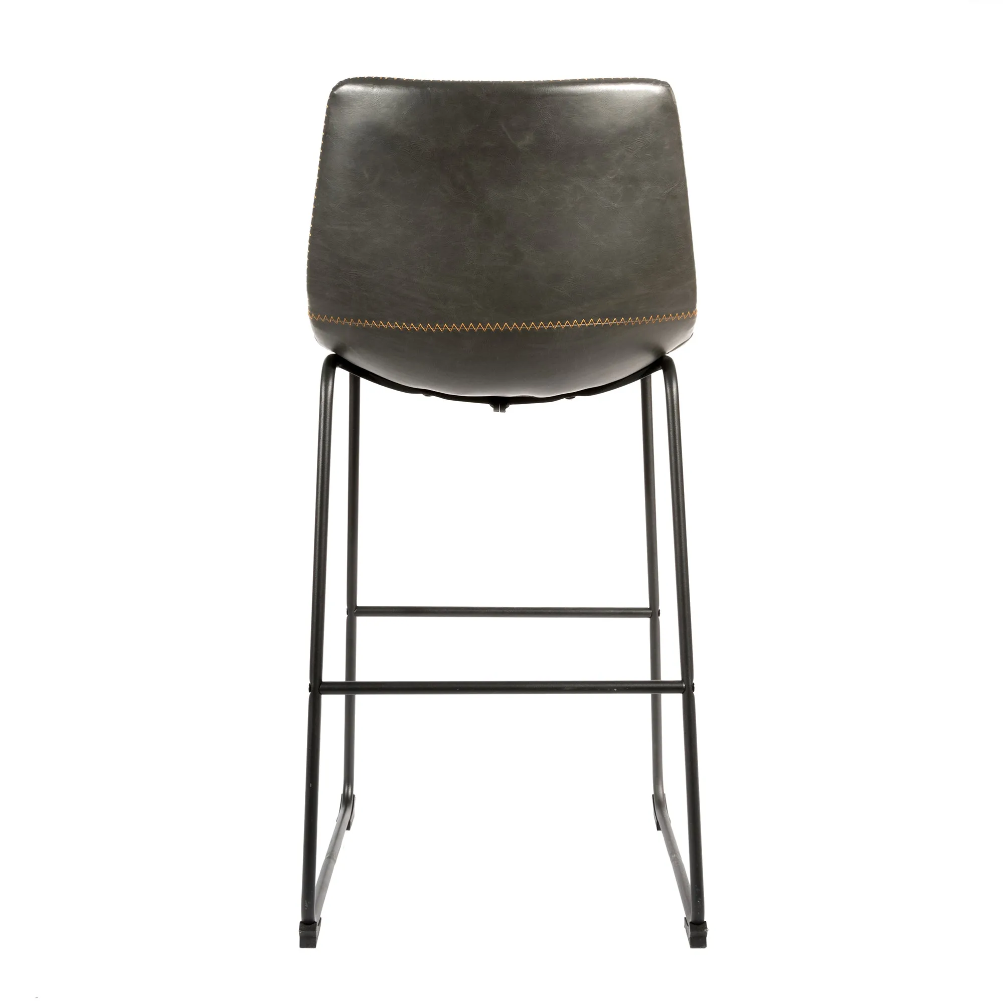 Dexter Grey Set of Two Kitchen Bar Stools