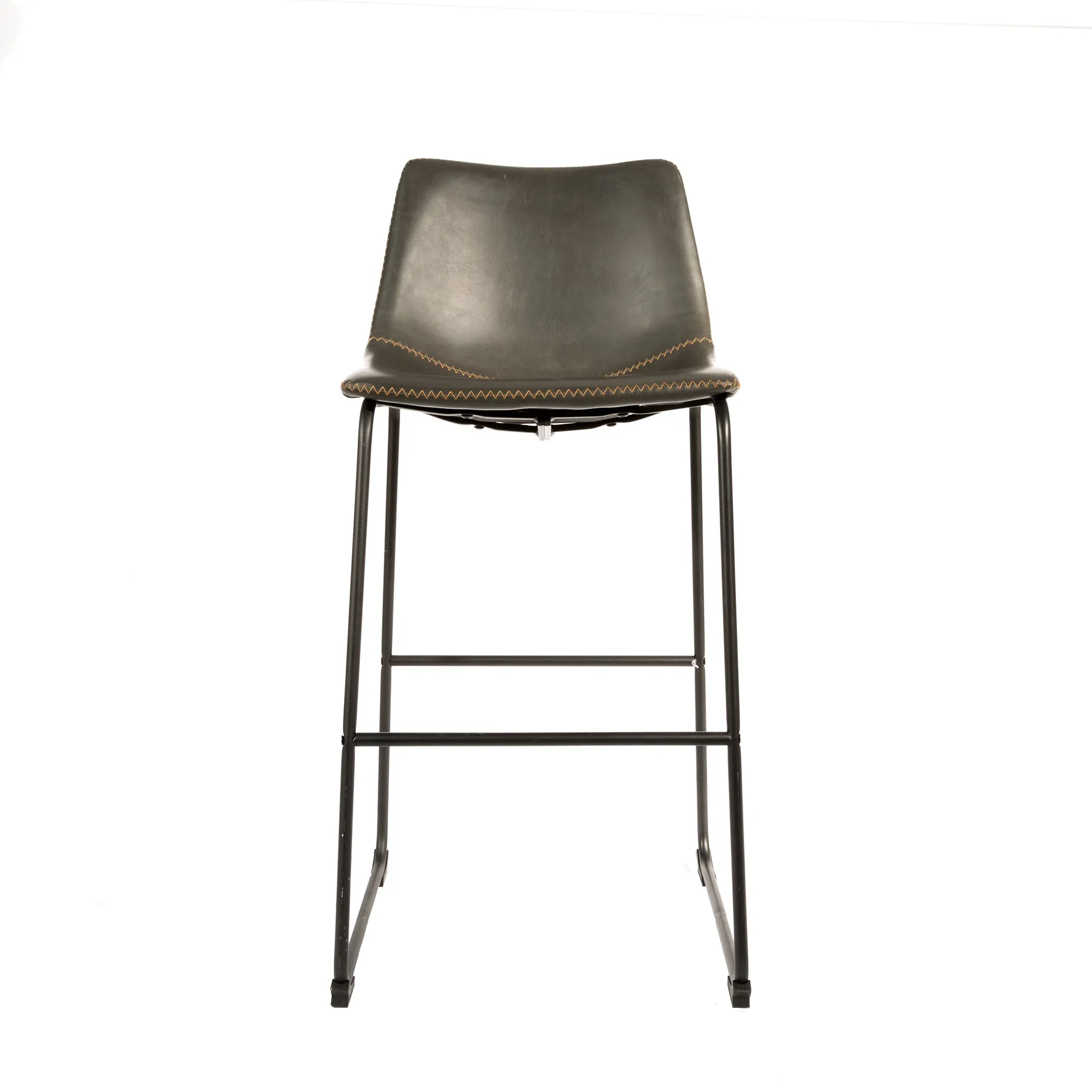 Dexter Grey Set of Two Kitchen Bar Stools