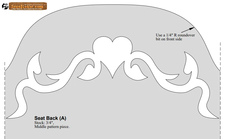 Doll Bench Patterns, 2 Designs