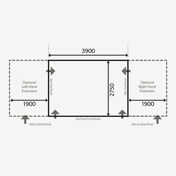 Dometic Club AIR Pro 390 S Awning 2022