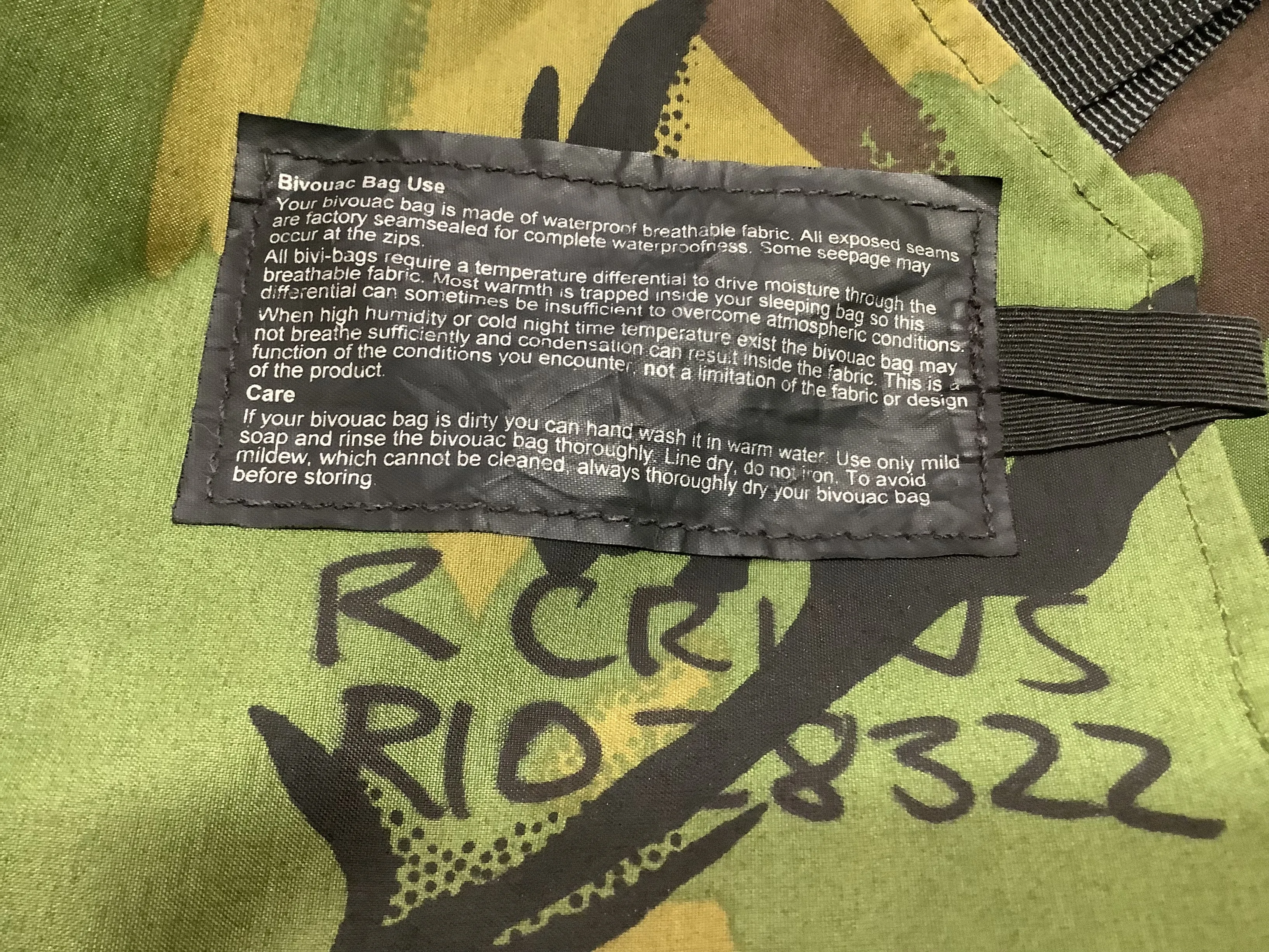 Ex. NZ Army Goretex Bivy bag