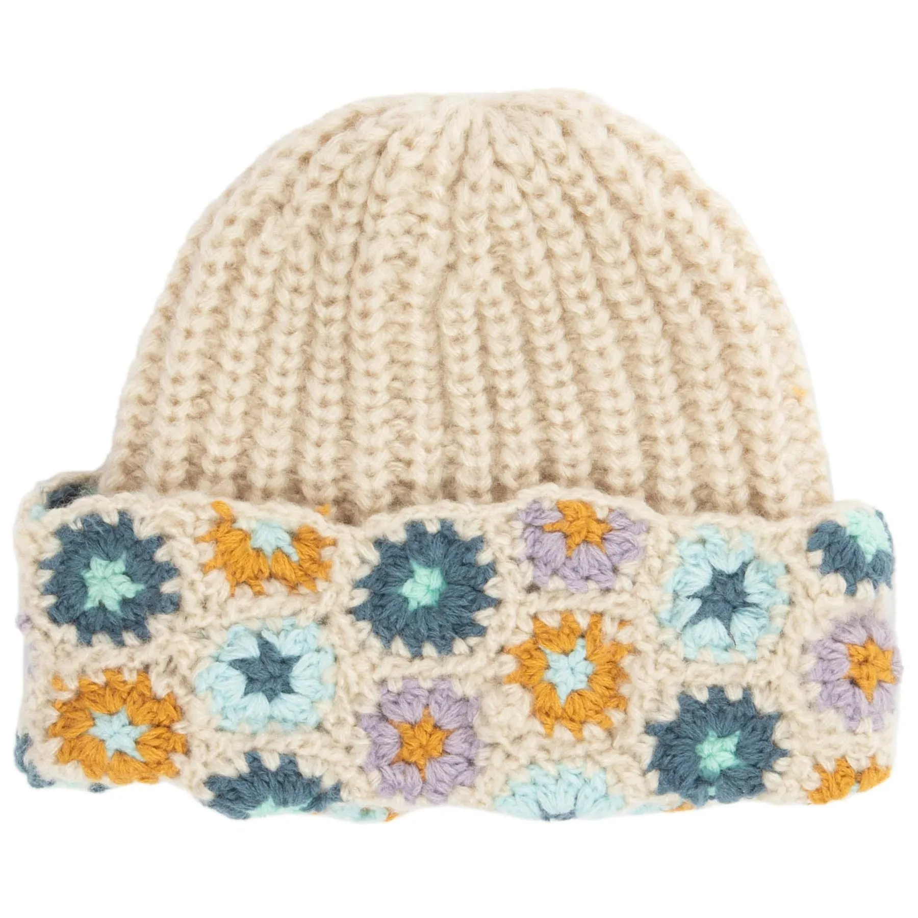 Floral Beanie in Pastel