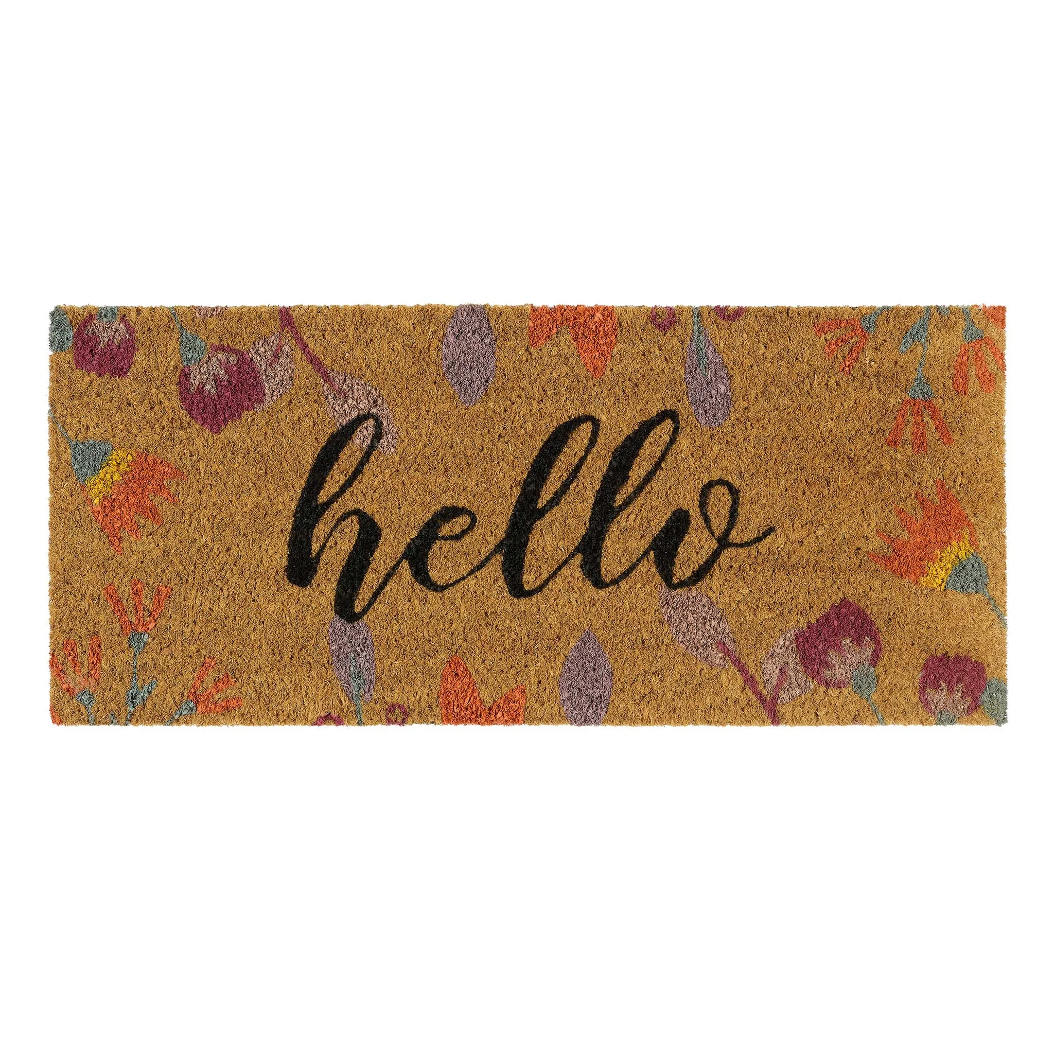 Floral Hello Coir