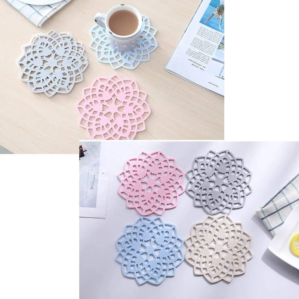 Food Grade Kitchen Silicone Trivet Mats