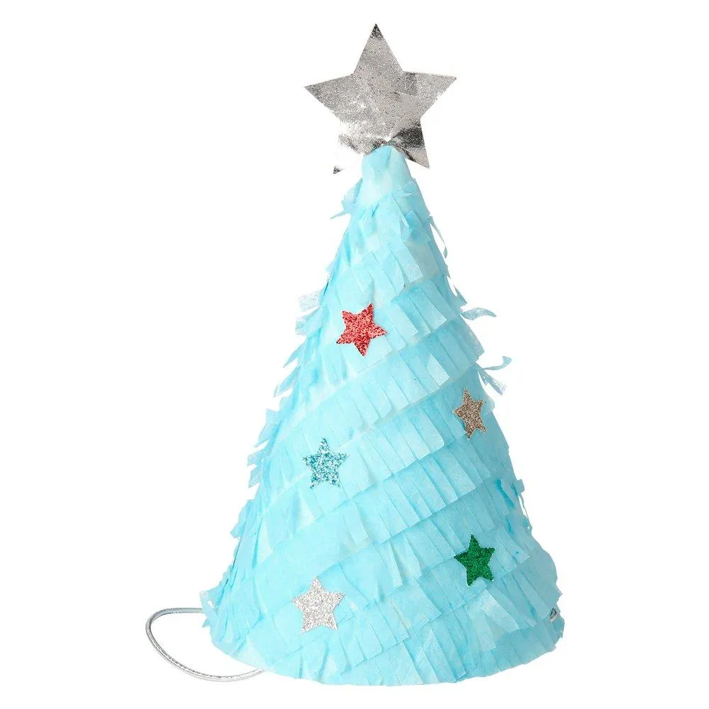 Fringes Christmas Tree Party Hats