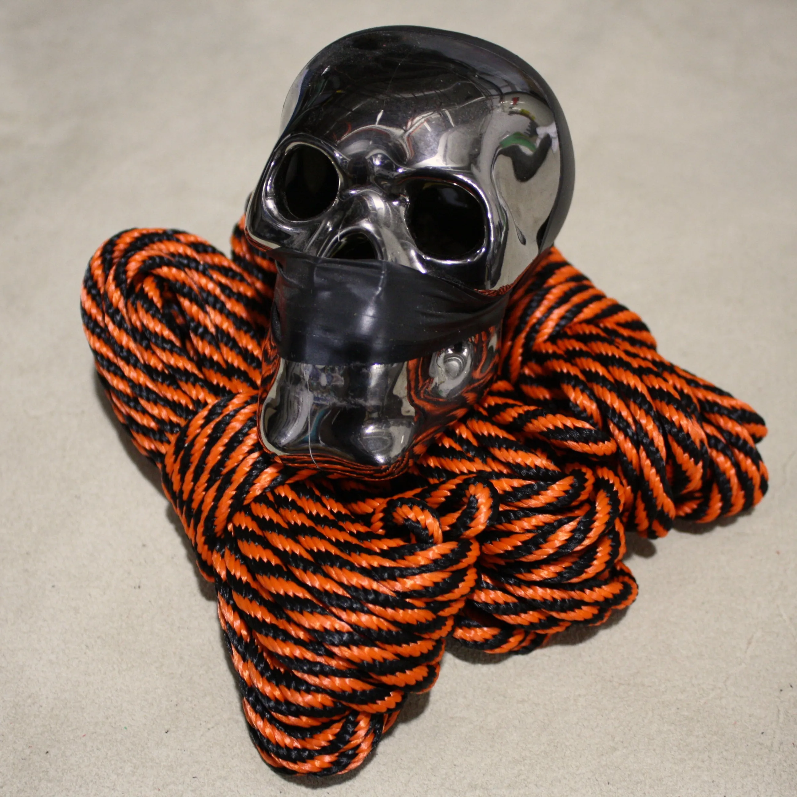 Halloween Spooky Rope: Black and Orange, Candy Corn, or Slime Grrl! Available all year