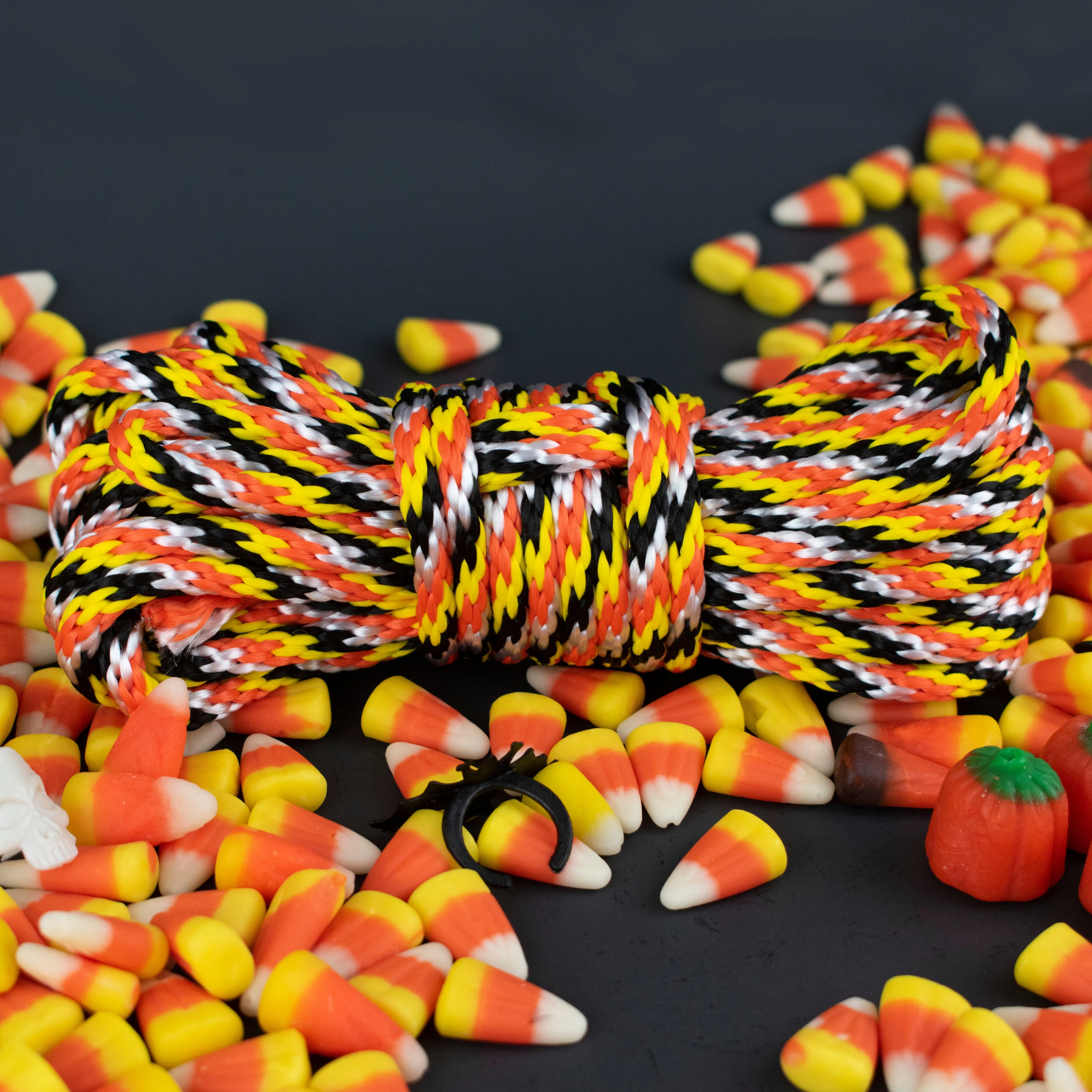 Halloween Spooky Rope: Black and Orange, Candy Corn, or Slime Grrl! Available all year