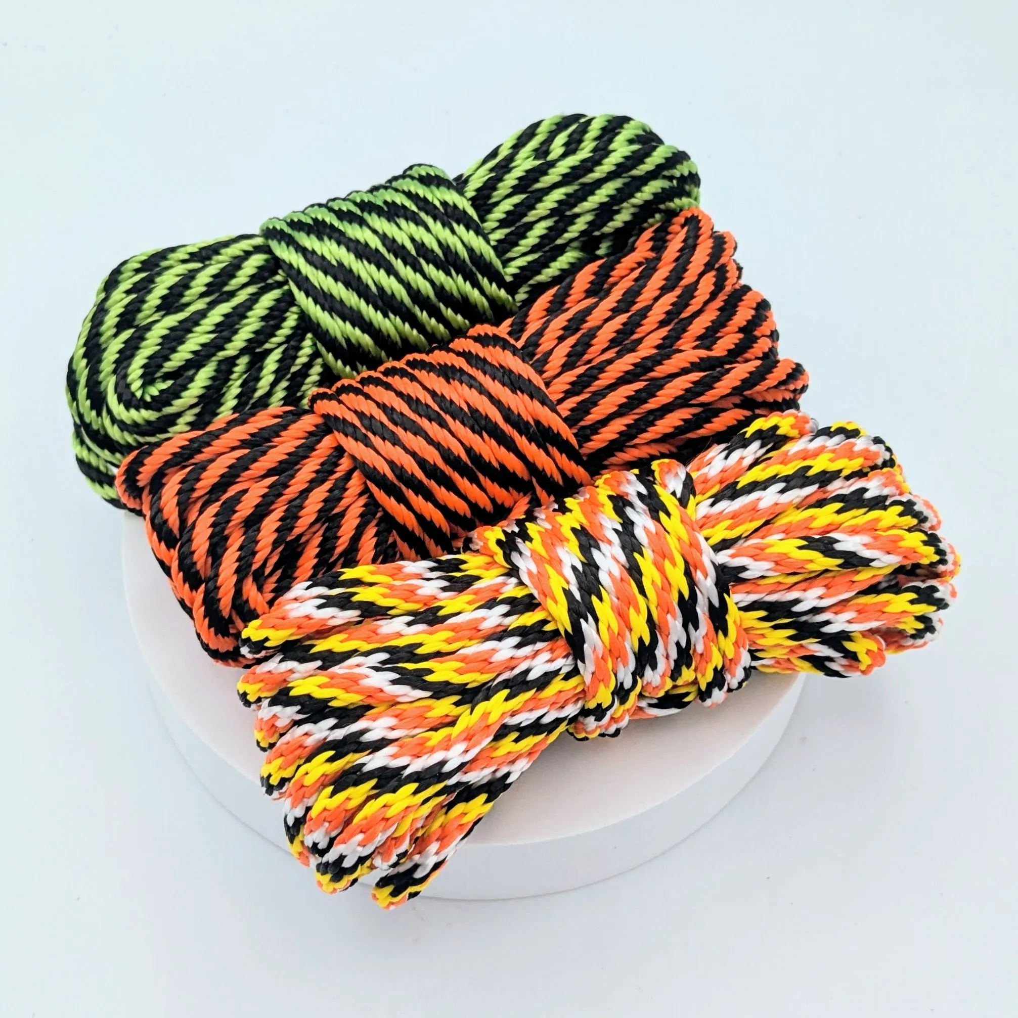 Halloween Spooky Rope: Black and Orange, Candy Corn, or Slime Grrl! Available all year