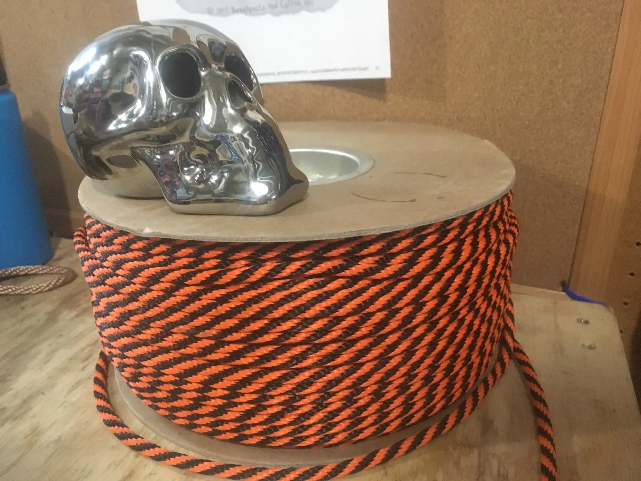 Halloween Spooky Rope: Black and Orange, Candy Corn, or Slime Grrl! Available all year