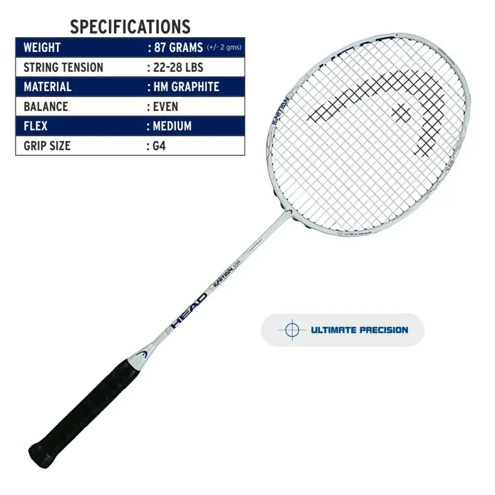 HEAD Ignition 500 Badminton Racquet  |  KIBI Sports