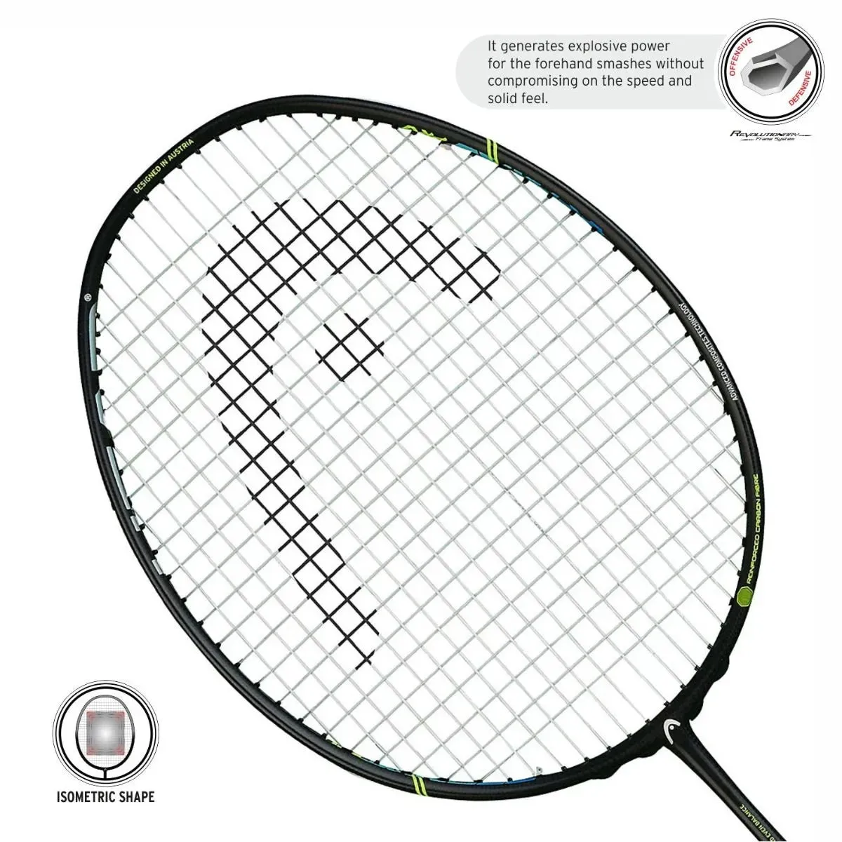 HEAD Octane Tour Badminton Racquet | KIBI Sports