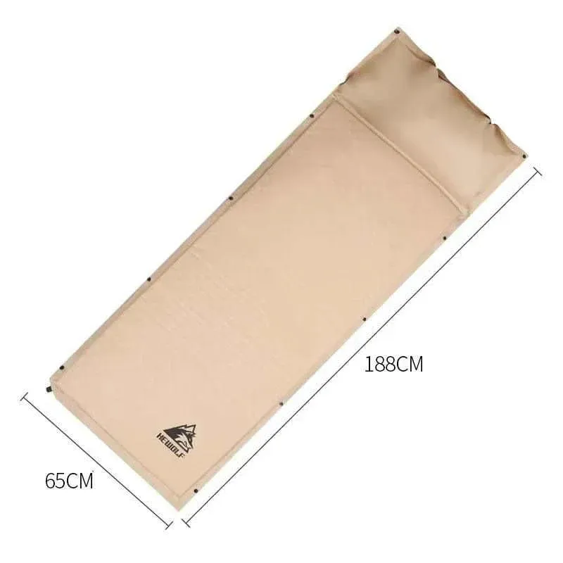 HEWOLF 2 1 Spliced Inflatable Camping Mattress