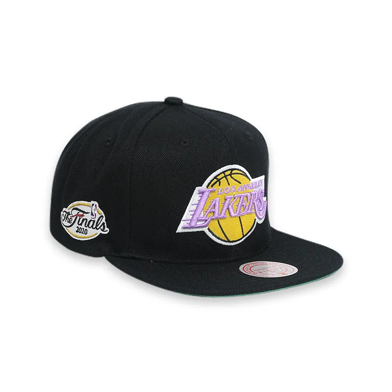 [HHSS2976-LALYYPPPBLC] Los Angeles Lakers The Final Black Men's Snapback