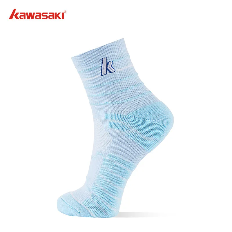 Kawasaki badminton  socks cotton K1F00-A6303-2 white