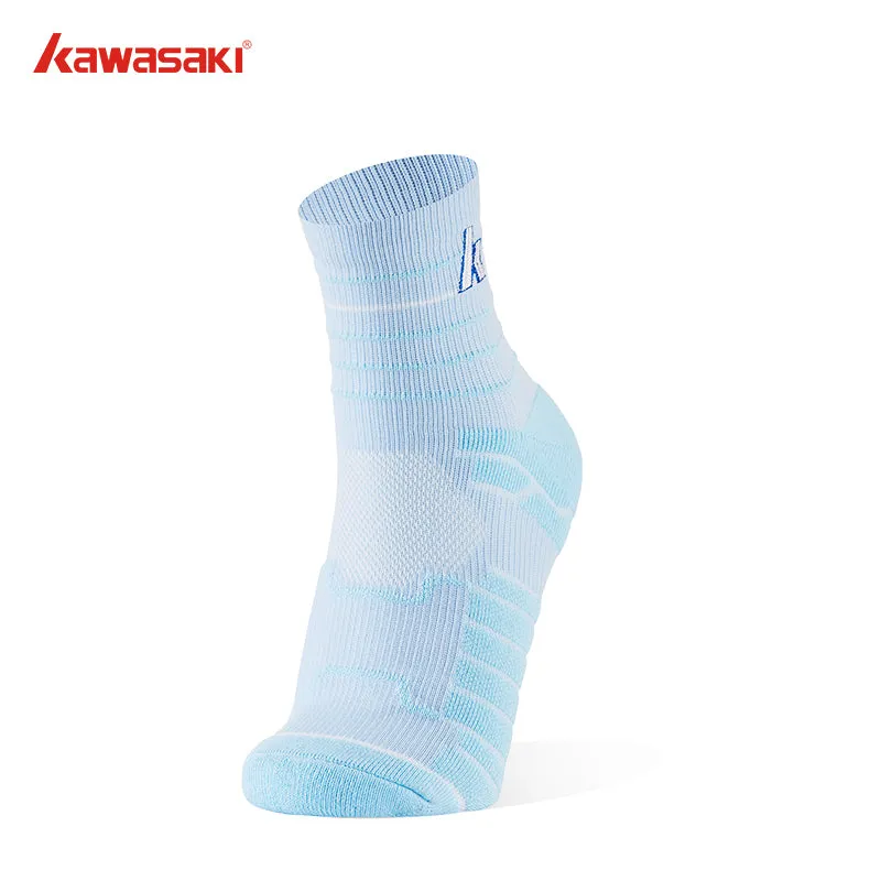 Kawasaki badminton  socks cotton K1F00-A6303-2 white