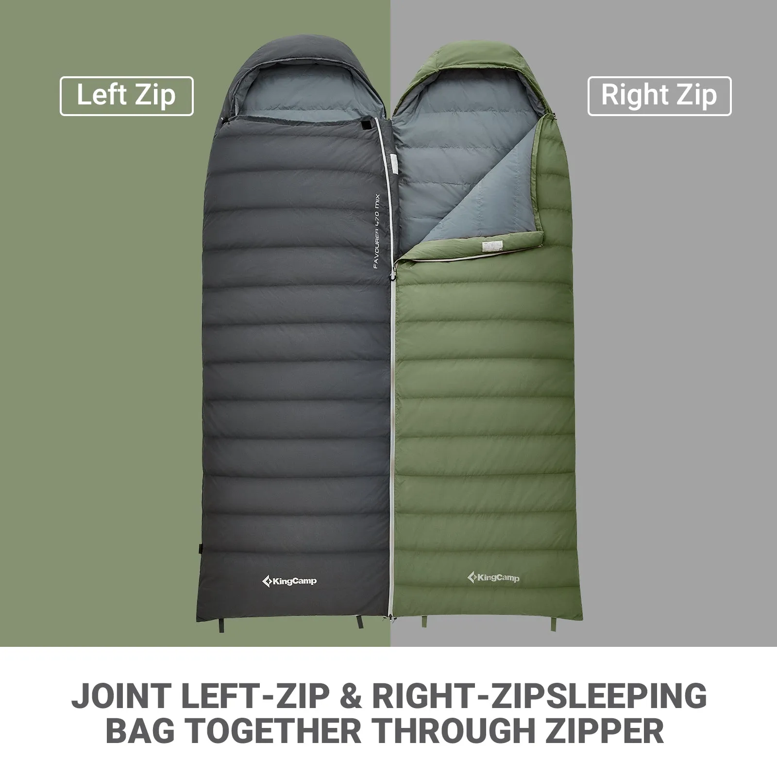 Kingcamp Duck Down Sleeping Bag