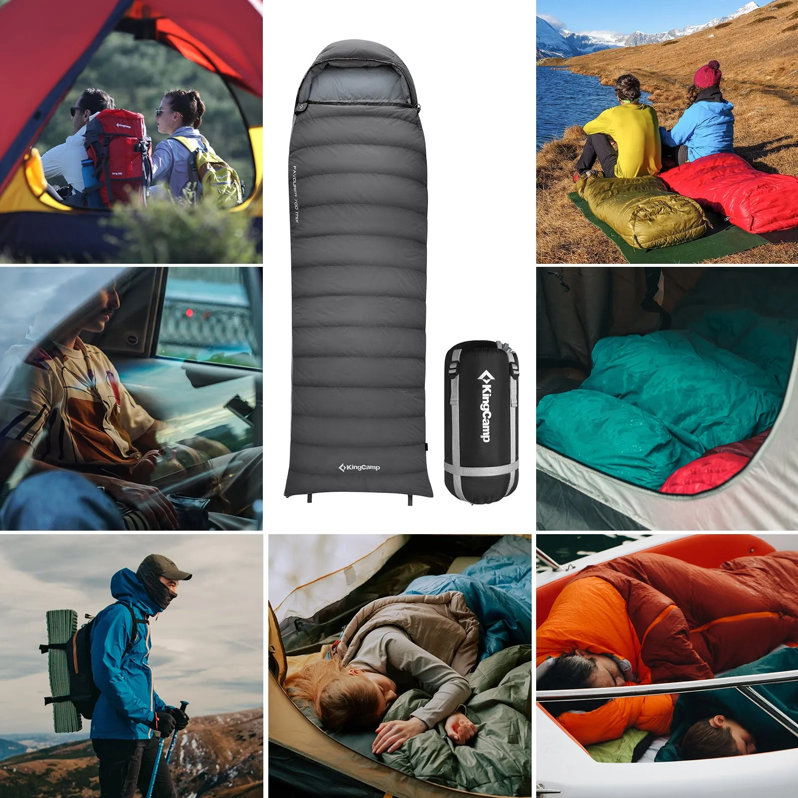 Kingcamp Duck Down Sleeping Bag