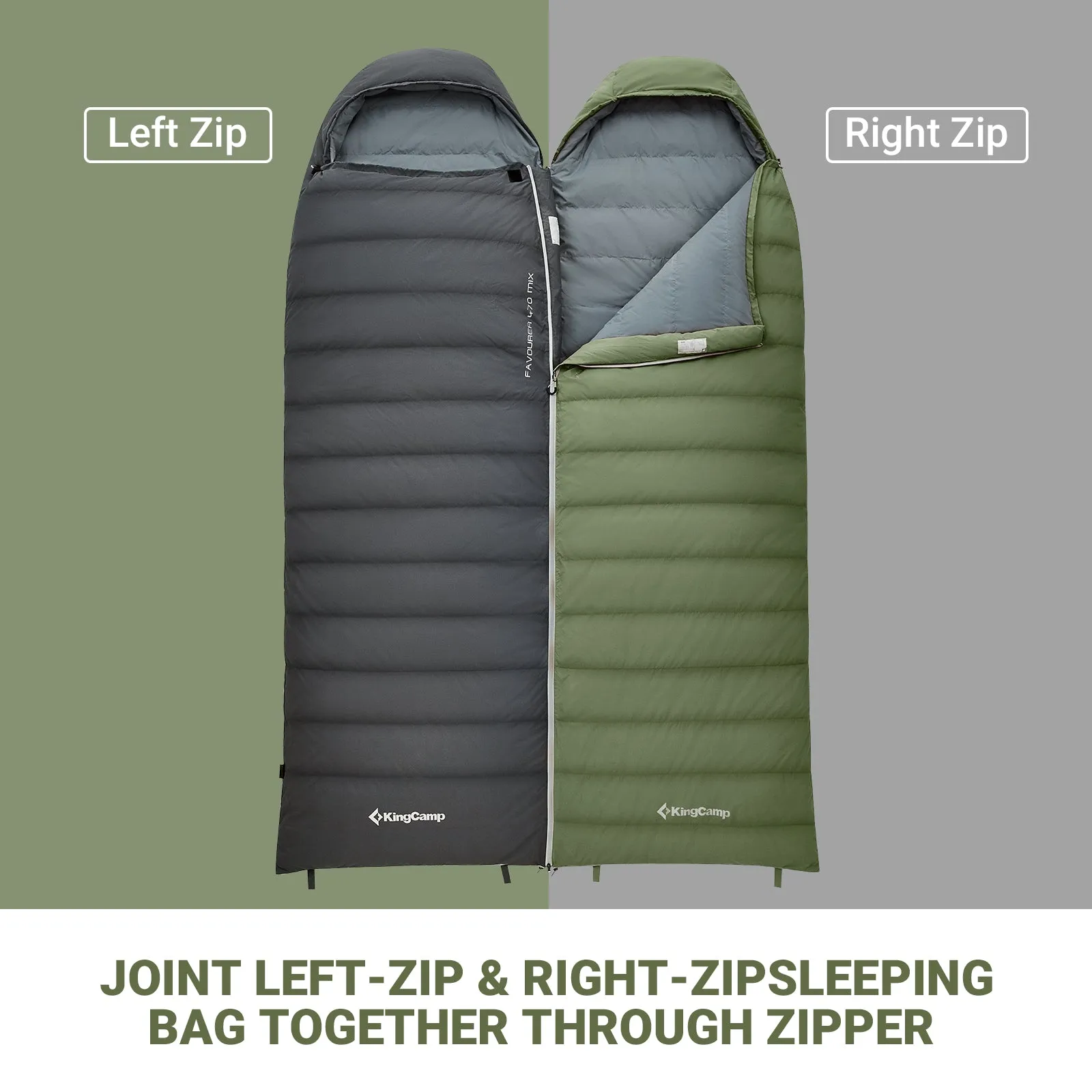 Kingcamp Duck Down Sleeping Bag