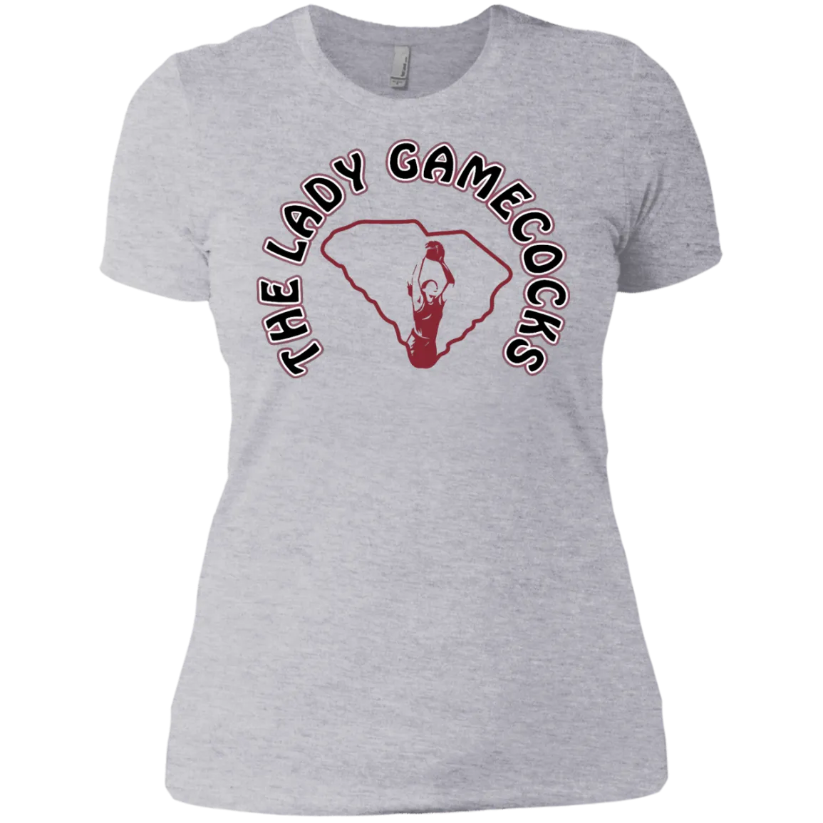 Lady Gamecocks Women's Basketball-Inspired Boyfriend T-Shirt