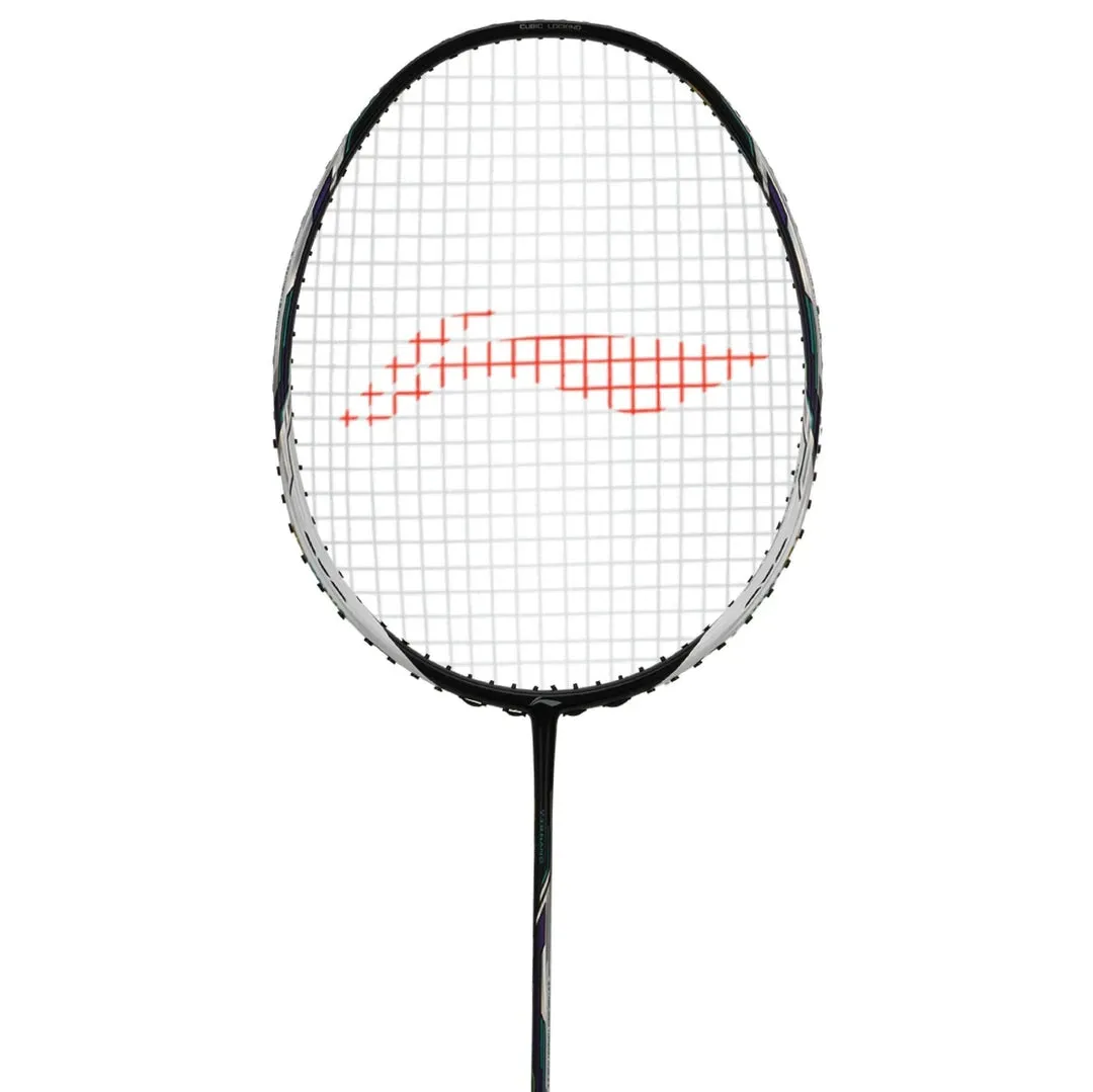 Li-Ning Tectonic 9 Badminton Racket 4U/83g (Strung) With No 1 String   Grip Installed