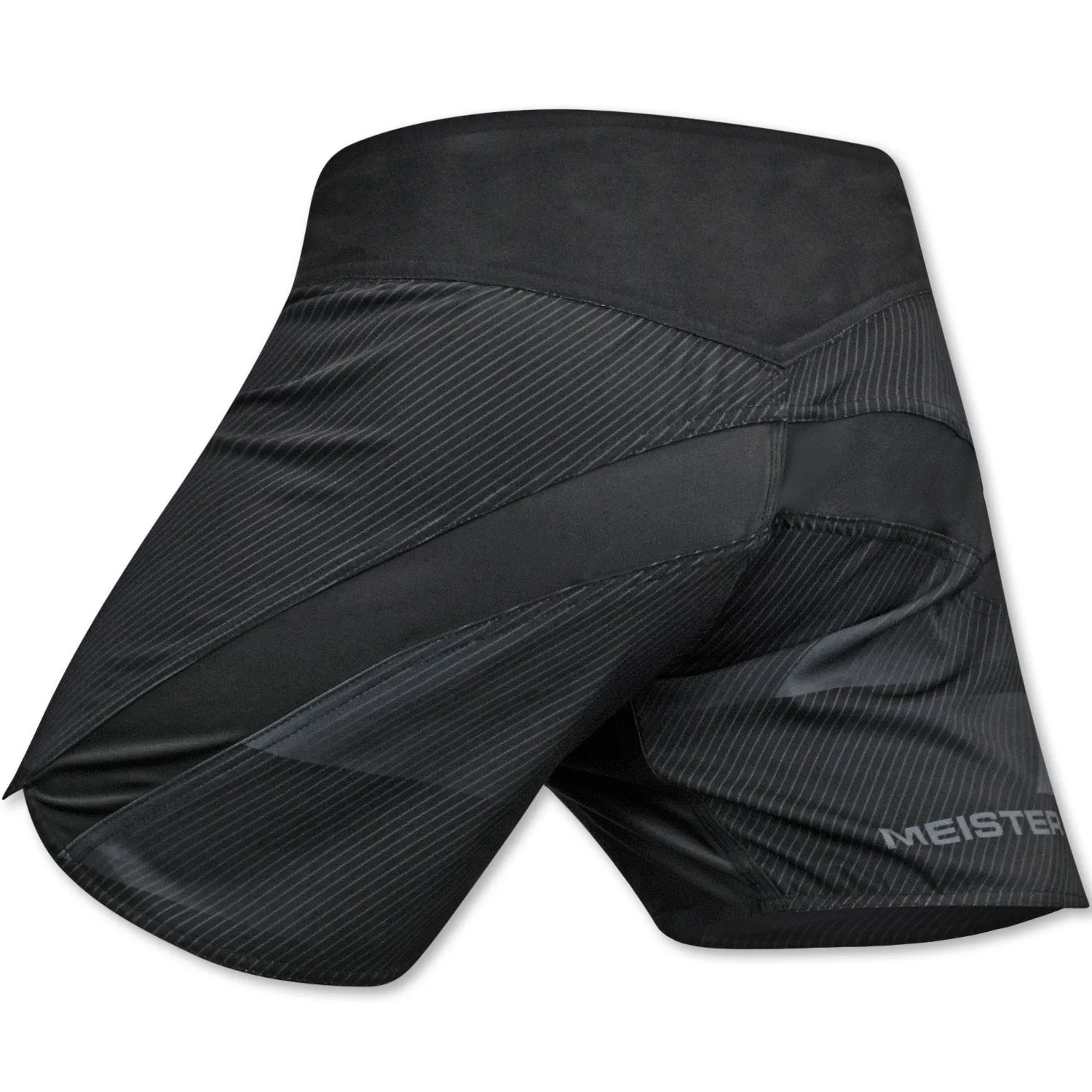 Meister Hybrid MMA & Muay Thai Board Shorts - Black Enigma