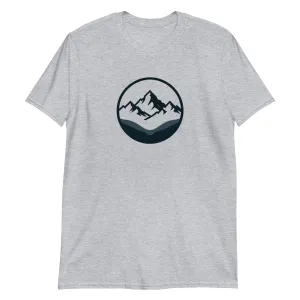 Mountain Printed Short-Sleeve Unisex T-Shirt